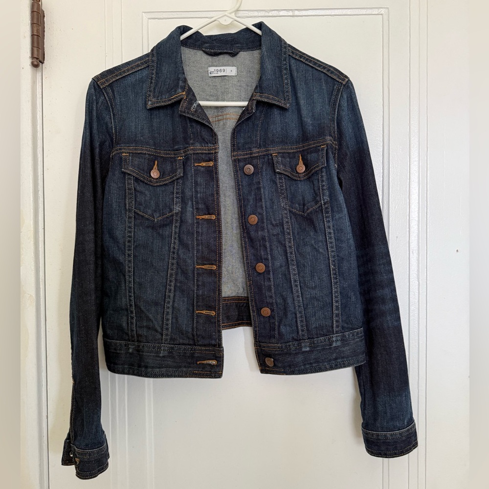 GAP 1969 Classic Jean Jacket - Dark Wash - Sz S